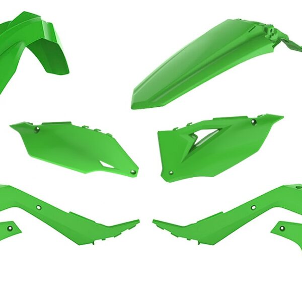 Kit plastiche CEMOTO Verde – Kawasaki KX 250 F / 450 F 2019–2024