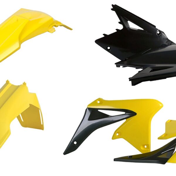 Kit plastiche CEMOTO Giallo / Nero – Suzuki RMZ 450 2008–2017