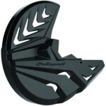 Kit protezione disco freno POLISPORT Nero – KTM / Husqvarna / Gas Gas / Sherco