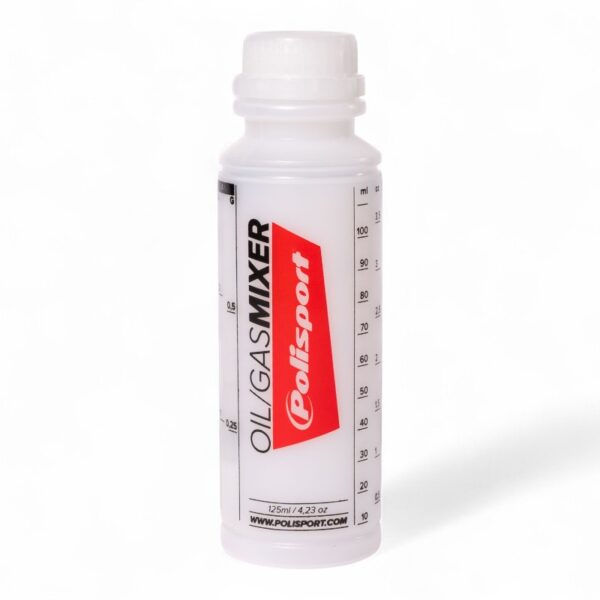 Misurino contenitore POLISPORT con scala graduata e tappo di chiusura ermetico - 125cc