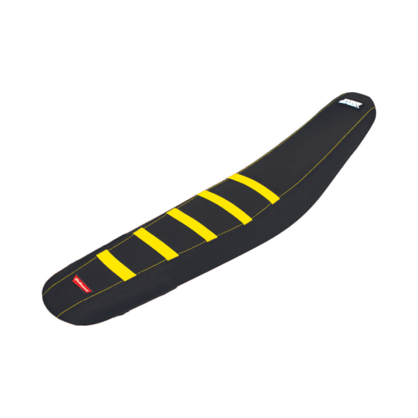 Copertina sella POLISPORT Zebra Giallo / Nero – Husqvarna FC / FE / TC / TE 2019–2023