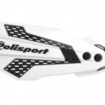 Paramani POLISPORT MX Flow – GasGas EC / MC – Husqvarna FE / TE – Bianco Nero