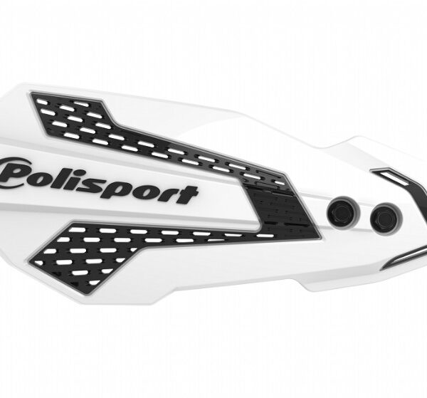 Paramani POLISPORT MX Flow – GasGas EC / MC – Husqvarna FE / TE – Bianco Nero