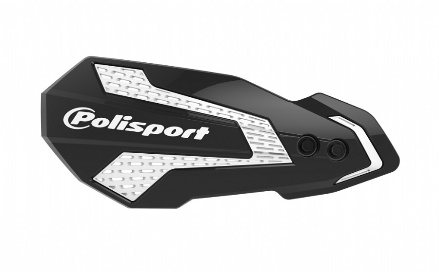 p8308200056.jpg Paramani POLISPORT MX Flow – Husqvarna TE / FE 2018–2021 – Nero Bianco - immagine 1