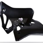 Convogliatori radiatore POLISPORT neri – Honda CR 125 / 250 1995–1997