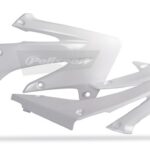 Convogliatori radiatore POLISPORT bianchi – Honda CRF 250 R 2004–2009