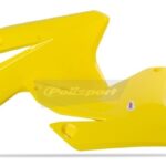 Convogliatori radiatore POLISPORT gialli – Suzuki RMZ 450 2005–2006
