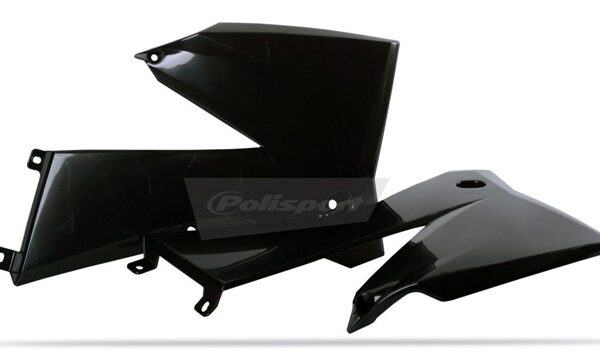 Convogliatori radiatore POLISPORT neri – KTM SX / EXC 2005–2007