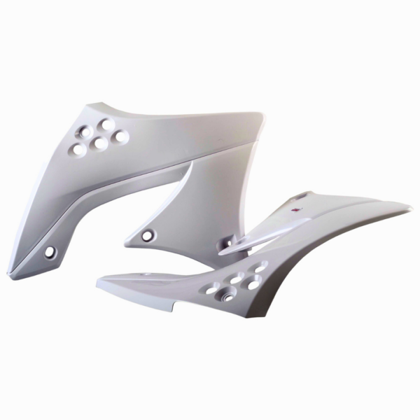 Convogliatori radiatore POLISPORT bianchi – Kawasaki KX 450 F 2009–2011