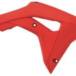 Convogliatori radiatore POLISPORT rossi – Honda CRF 250 R / 450 R 2017–2021