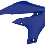 Convogliatori radiatore POLISPORT blu – Yamaha YZ / WR F 2018–2024