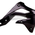 Convogliatori radiatore POLISPORT neri – Kawasaki KX 450 F 2012–2015