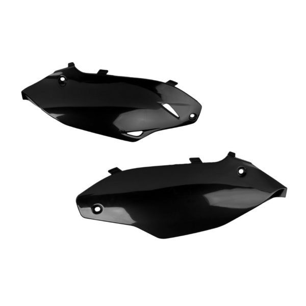 Portanumeri laterali POLISPORT con protezione calore – Kawasaki KX F 2012–2016