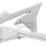 Convogliatori radiatore POLISPORT bianchi – Yamaha YZ / WR F 2014–2019