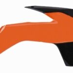 Convogliatori radiatore POLISPORT arancione/neri – KTM SX / EXC 2013–2016