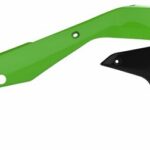 Convogliatori radiatore POLISPORT verde/nero – Kawasaki KX 450 F 2016–2018