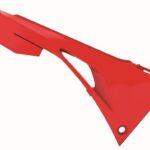 Coperchio laterali cassa filtro POLISPORT – Honda CRF R / RX 2017–2021 rosso