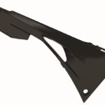 Coperchio laterali cassa filtro POLISPORT – Honda CRF R / RX 2017–2021 Nero