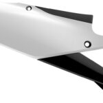 Portanumeri laterali POLISPORT bianco/nero – Yamaha YZ / WR F 2018–2024