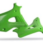 Convogliatori radiatore POLISPORT verde – Kawasaki KX 125 / 250 1994–1998