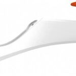 Convogliatori radiatore POLISPORT bianco/arancione – KTM SX / EXC 2019–2023