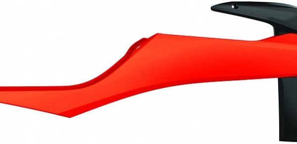 Convogliatori radiatore POLISPORT arancione fluo – KTM SX / EXC 2019–2023