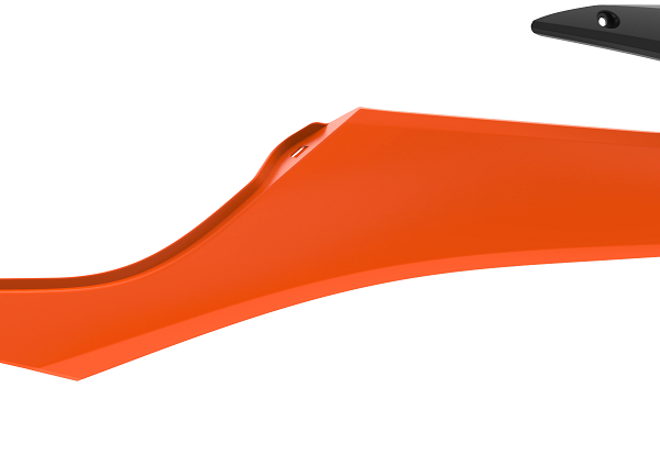Convogliatori radiatore POLISPORT arancione/nero – KTM SX / EXC 2019–2022