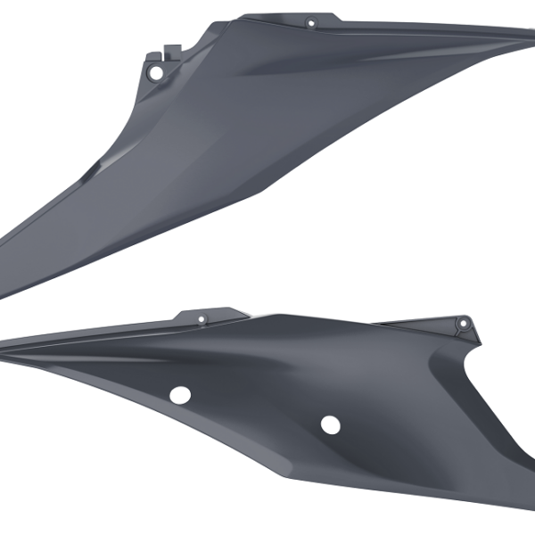 Portanumeri laterali POLISPORT nardo grey – KTM SX / EXC 2019–2023