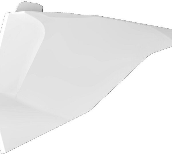 Coperchio laterale cassa filtro POLISPORT bianco – KTM SX / EXC 2019–2023
