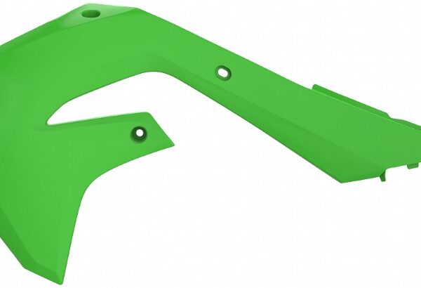 Convogliatori radiatore POLISPORT Kawasaki KX 250F 450F 2019–2024 verdi
