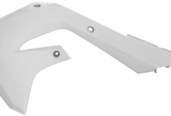 Convogliatori radiatore POLISPORT Kawasaki KX 250F 450F 2019–2024 bianco