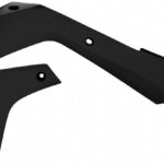 Convogliatori radiatore POLISPORT Kawasaki KX 250F 450F 2019–2024 nero