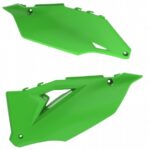 Portanumeri laterali POLISPORT Kawasaki KX 250F 450F 2019–2024 verdi