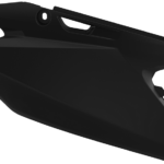 Portanumeri laterali POLISPORT Suzuki RM 125 250 2001–2012 nero