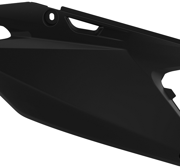 Portanumeri laterali POLISPORT Suzuki RM 125 250 2001–2012 nero