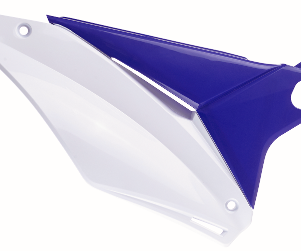 Portanumeri laterali POLISPORT Sherco SE-R SEF-R 125 250 300 450 2017–2024 blu/bianco