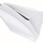 Portanumeri laterali POLISPORT Sherco SE-R SEF-R 125 250 300 450 2017–2024 bianco
