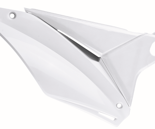 Portanumeri laterali POLISPORT Sherco SE-R SEF-R 125 250 300 450 2017–2024 bianco