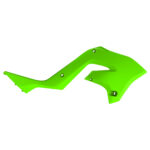 Convogliatori radiatore POLISPORT Kawasaki KX 2003–2008 verde lime