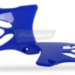 Convogliatori radiatore POLISPORT YZ 125 / YZ 250 2002–2014 blu
