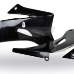 Convogliatori radiatore POLISPORT YZ 250 F / YZ 450 F 2006–2009 nero