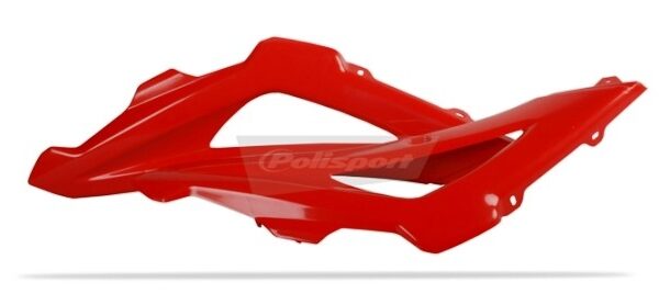 Parte superiore convogliatori radiatore POLISPORT rosso Husqvarna 125 CR / 250 TC 2006–2008