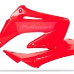 Convogliatori radiatore POLISPORT rosso Honda CR 125 / CR 250 2002–2007