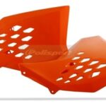 Convogliatori radiatore POLISPORT arancione KTM SX / SX-F / EXC 2007–2011