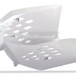 Convogliatori radiatore POLISPORT bianco KTM SX / SX-F / EXC 2007–2011