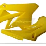 Convogliatori radiatore POLISPORT giallo Suzuki RMZ 250 2007–2009