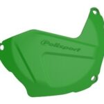 Protezione coperchio frizione POLISPORT verde Kawasaki KX 250 F 2009–2020