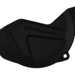 Protezione coperchio frizione POLISPORT nera Honda CRF 450 R 2010–2016