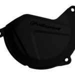 Protezione coperchio frizione POLISPORT nera KTM / Husqvarna 450 2012-2015