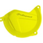 Protezione coperchio frizione POLISPORT gialla Husqvarna 450 / 501 2014–2016